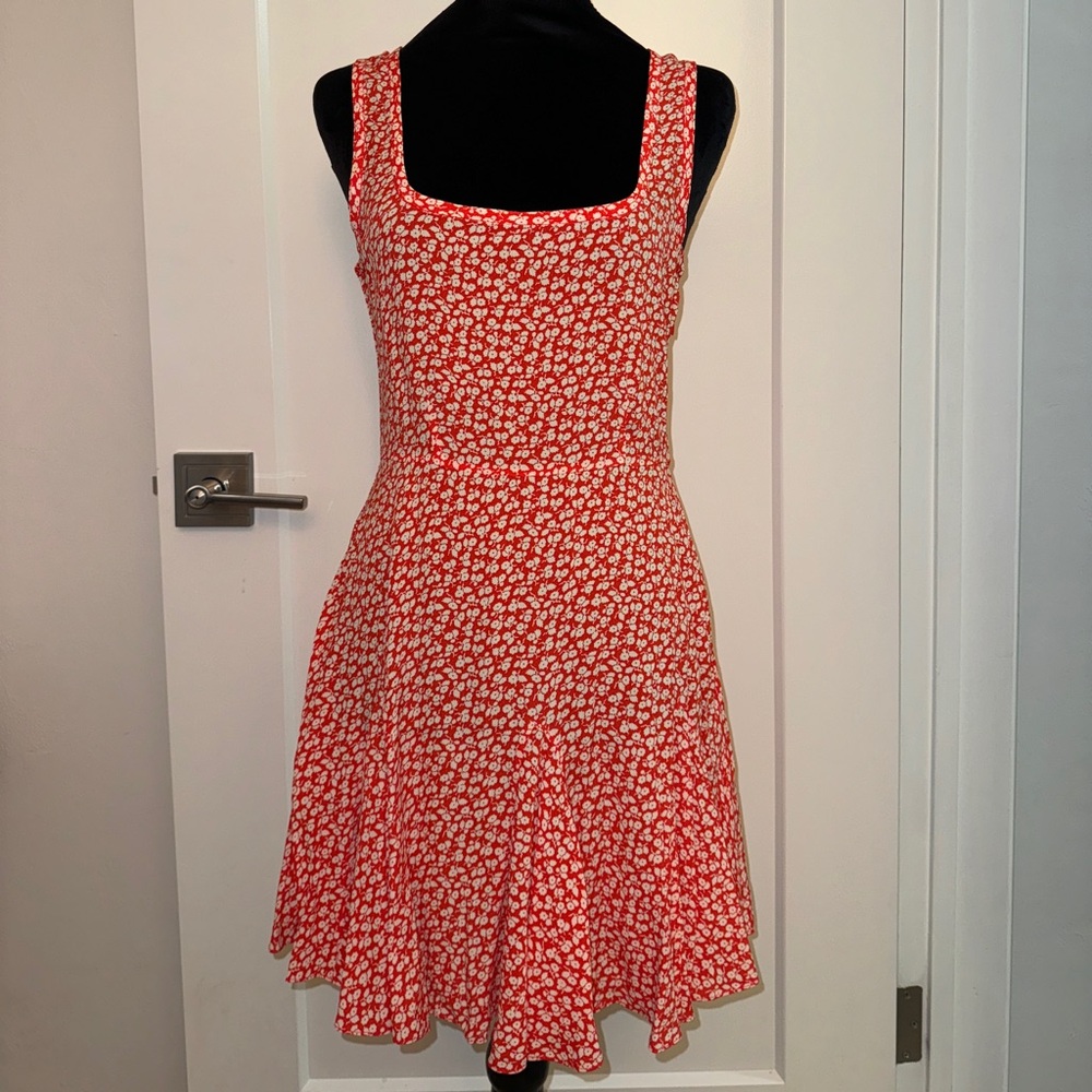 Floral Red Dôen Dress
